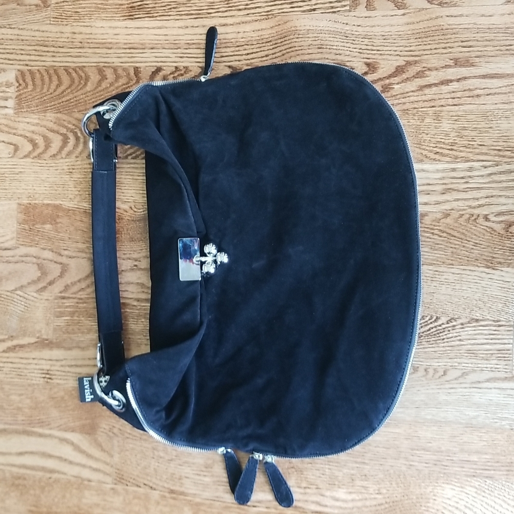 NWT Lavish Handbag ❤ Awesome Silver Hardware ❤ Adjustable Capacity